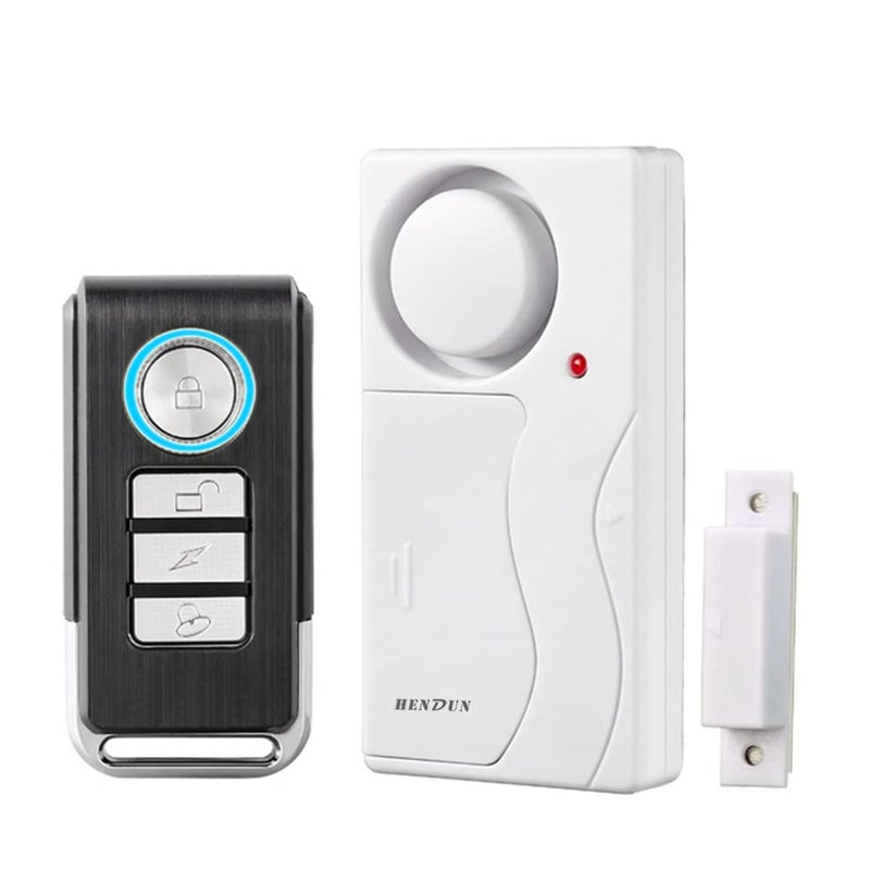 HENDUN Wireless Remote Door Alarm When Opened, Windows Open Alarms, Magnetic Security Sensor, Pool Safety for Kids, Alzheimer's Care - Image 1
